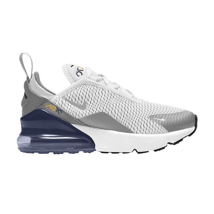 Nike Air Max 270 White Midnight Navy (PS)