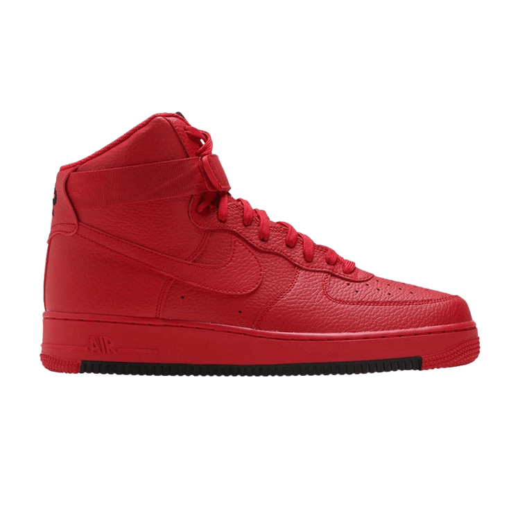 Nike Air Force 1 High University Red Black