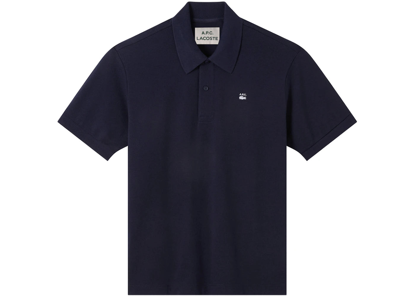 A.P.C. x Lacoste Women's Polo Shirt Navy Blue