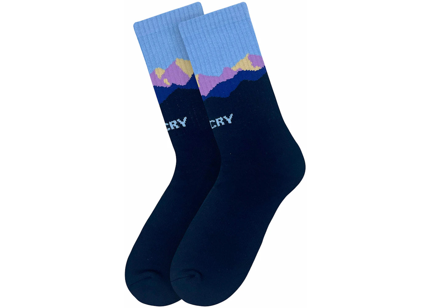 APTHCRY Landscape Socks Mountain
