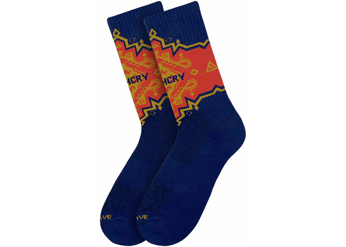 APTHCRY Turkish Rug Socks Navy