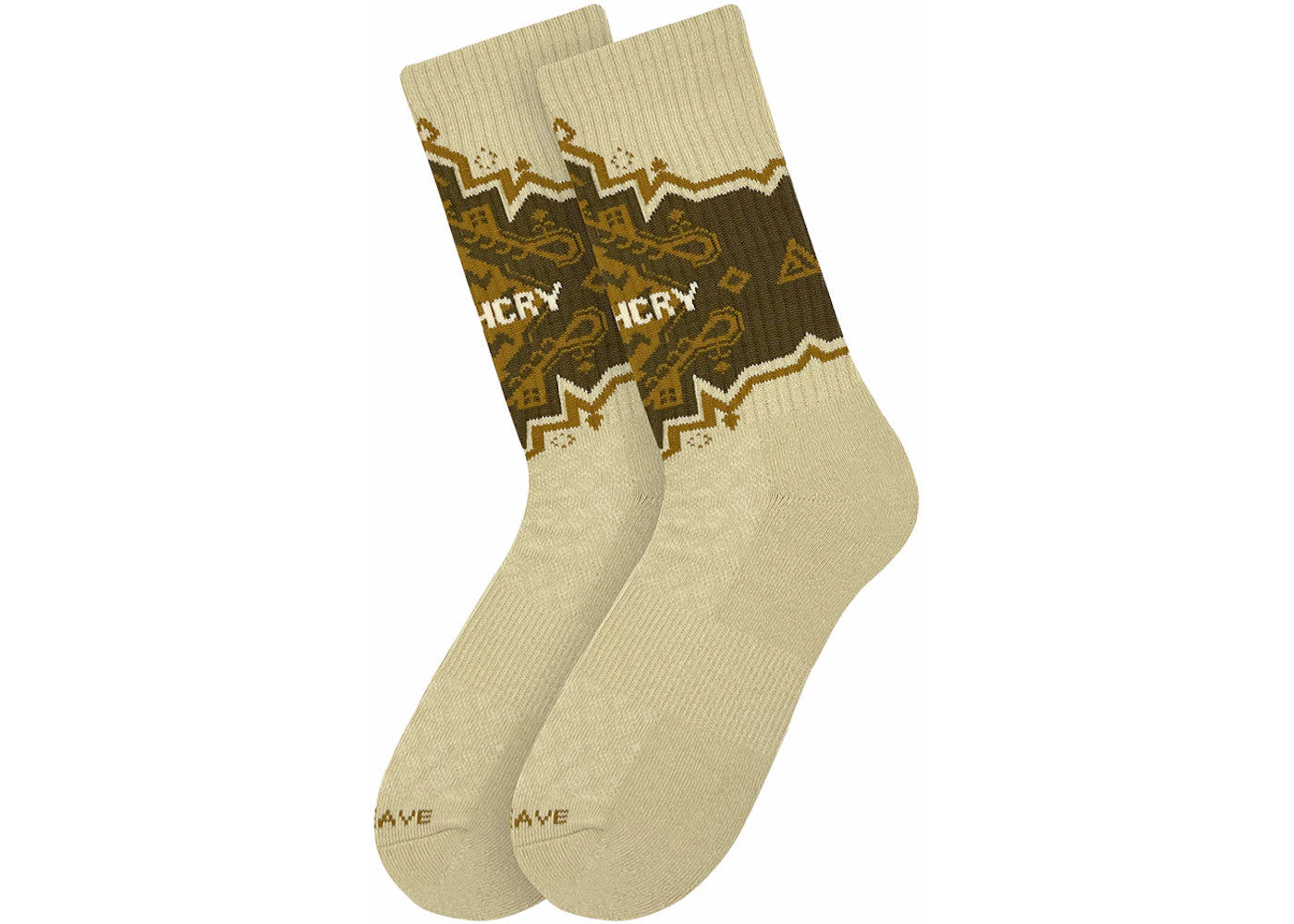 APTHCRY Turkish Rug Socks Tan