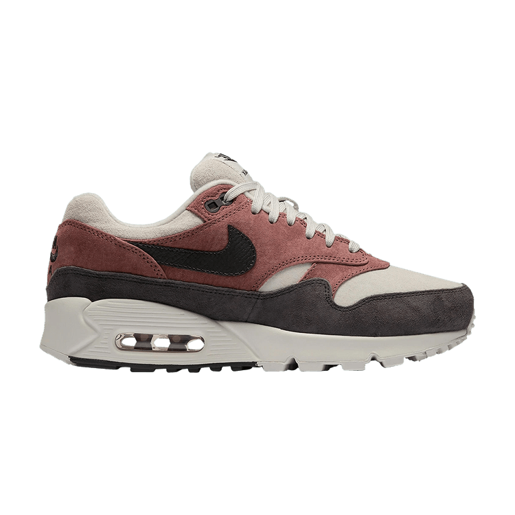 Nike Air Max 90/1 Red Sepia Oil Grey (Women's)