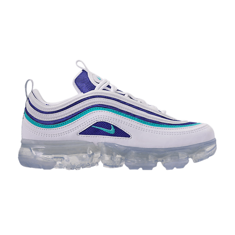 Nike Air VaporMax 97 White Indigo Burst Hyper Jade (GS)