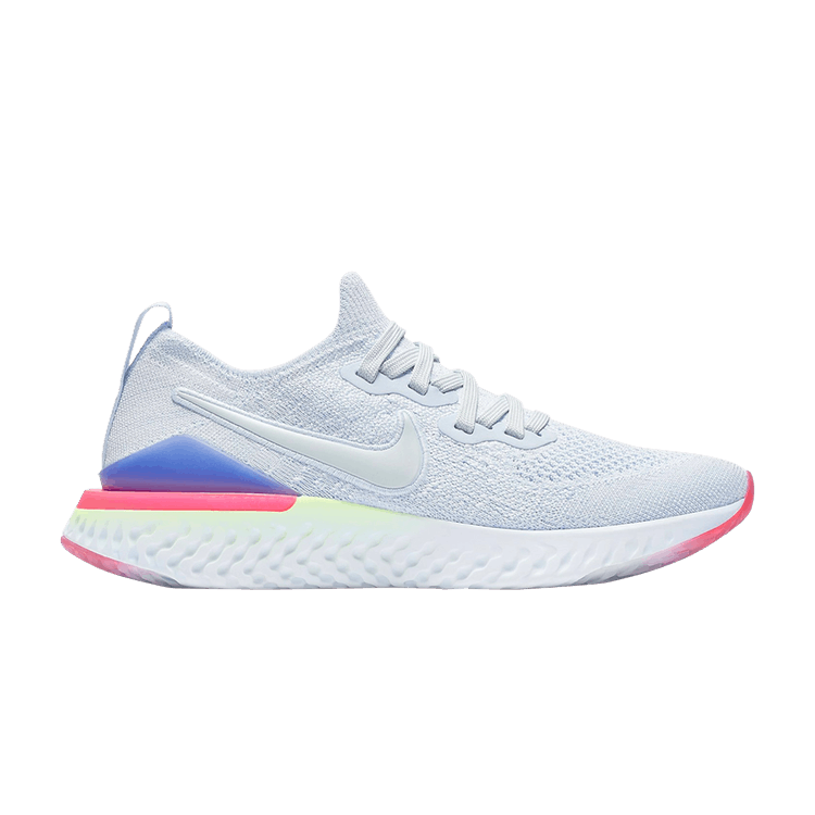Nike Epic React Flyknit 2 Hydrogen Blue Sapphire Hyper Pink (GS)
