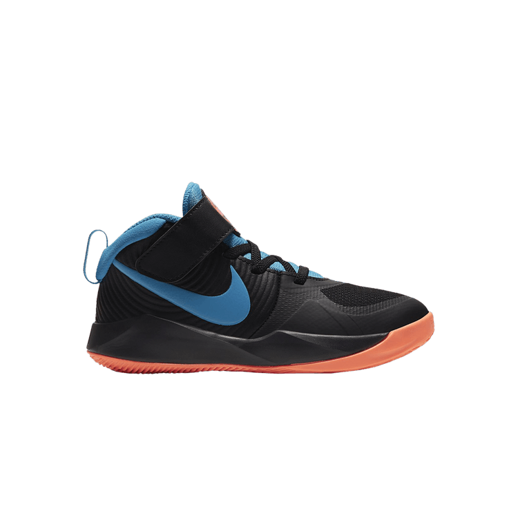 Nike Team Hustle D 9 Black Laser Blue (PS)