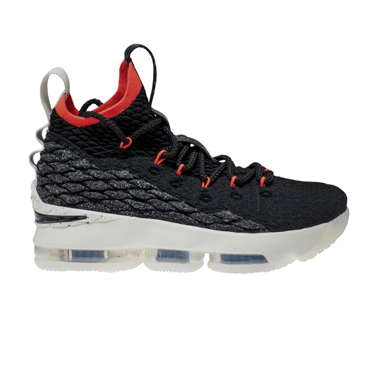 Nike LeBron 15 Black Bright Crimson (GS)