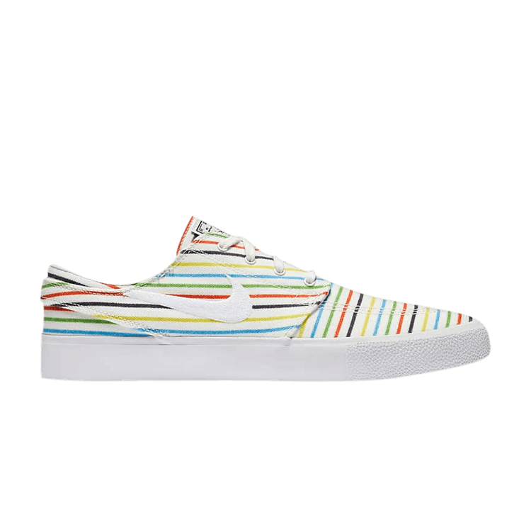Nike SB Zoom Stefan Janoski Canvas Multi-Color Pinstripes