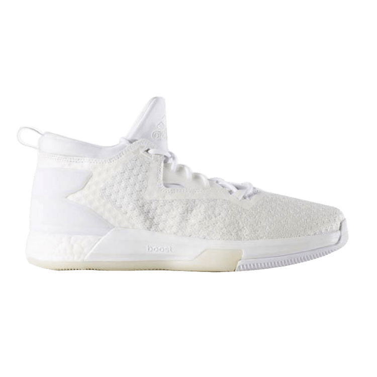 adidas D Lillard 2 Boost Primeknit Triple White