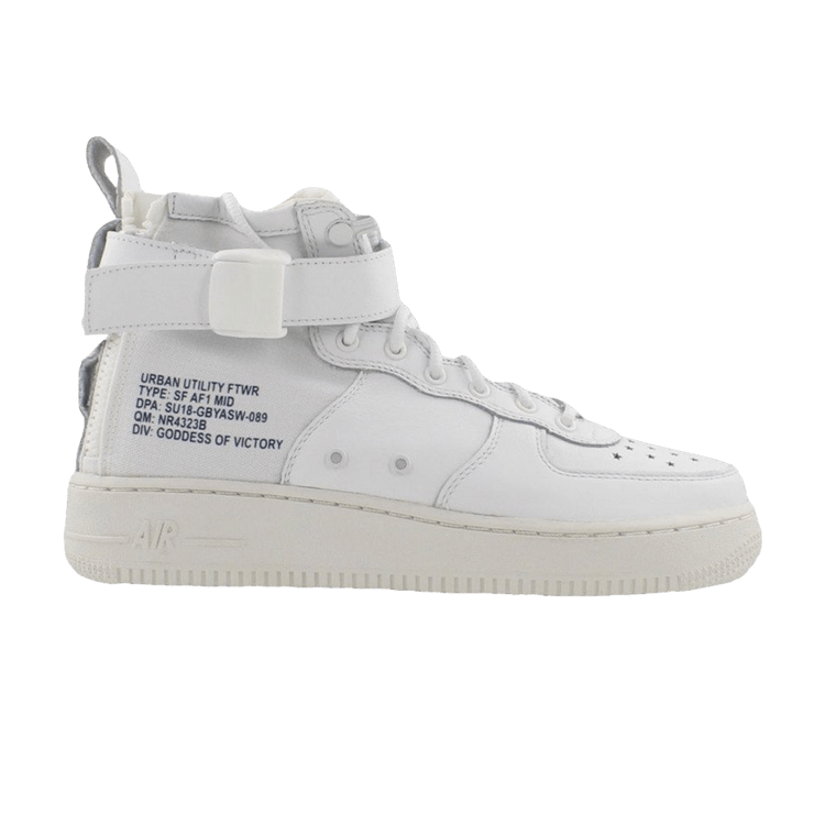 Nike SF Air Force 1 Mid White (GS)