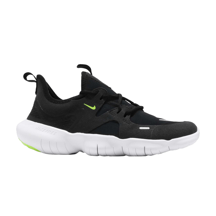 Nike Free RN 5.0 Black Volt White (GS)