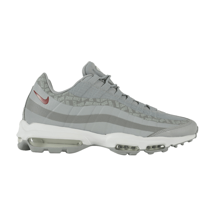 Nike Air Max 95 Ultra Wolf Grey Red Crush