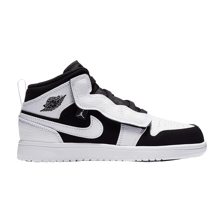 Jordan 1 Mid Alt White Black (PS)