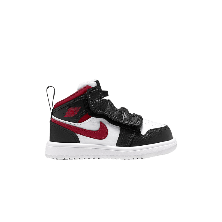 Jordan 1 Mid White Gym Red Black (TD)