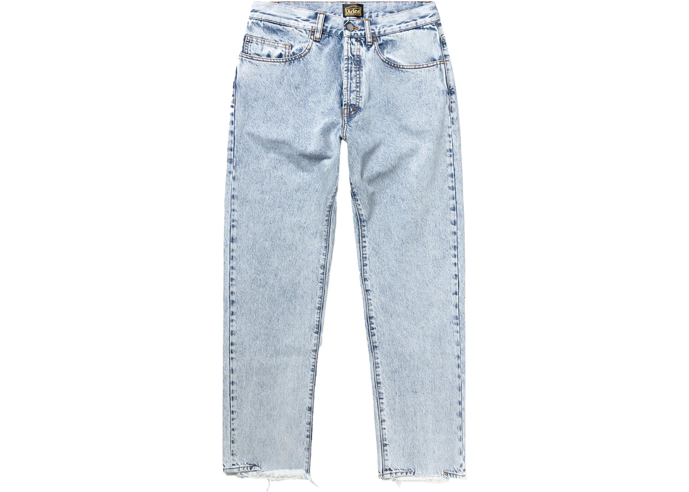 Aries Acid Wash Batten Jeans Blue