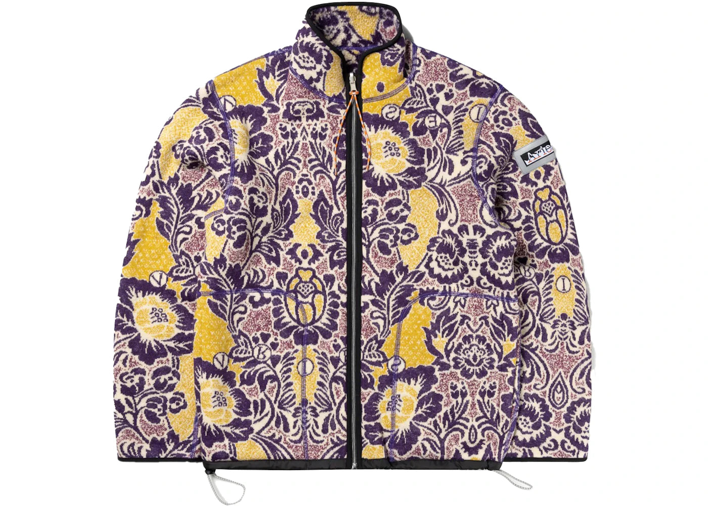 Aries Fleur Fleece Zip Jacket Multi