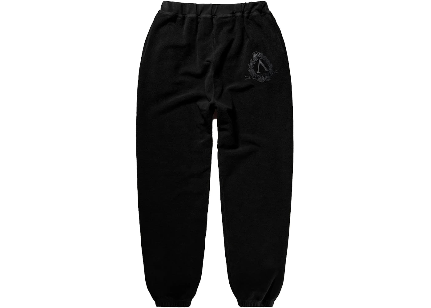 Aries Premium Laurel Sweatpants Black