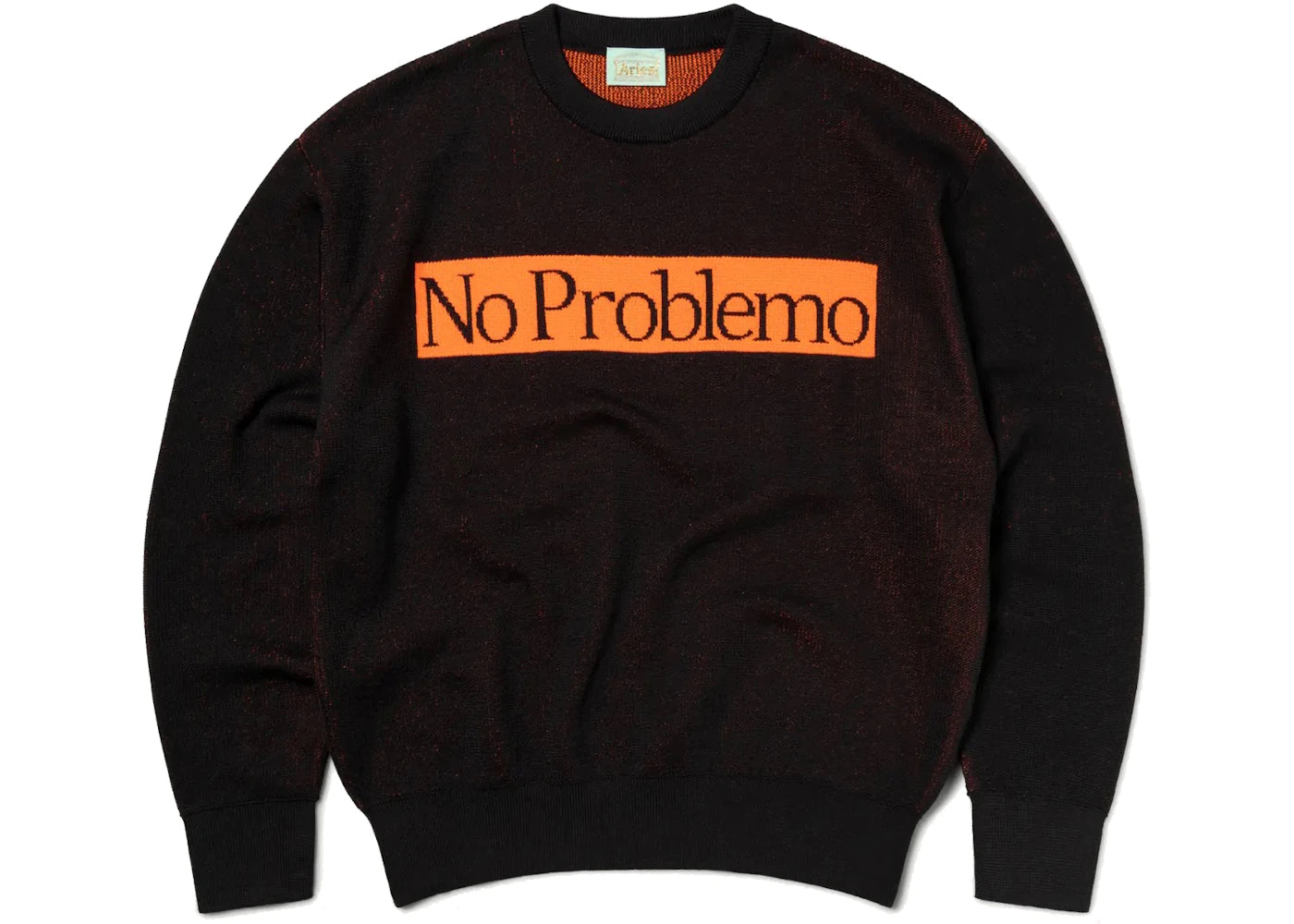 Aries Recycled Problemo Knit Jumper Black