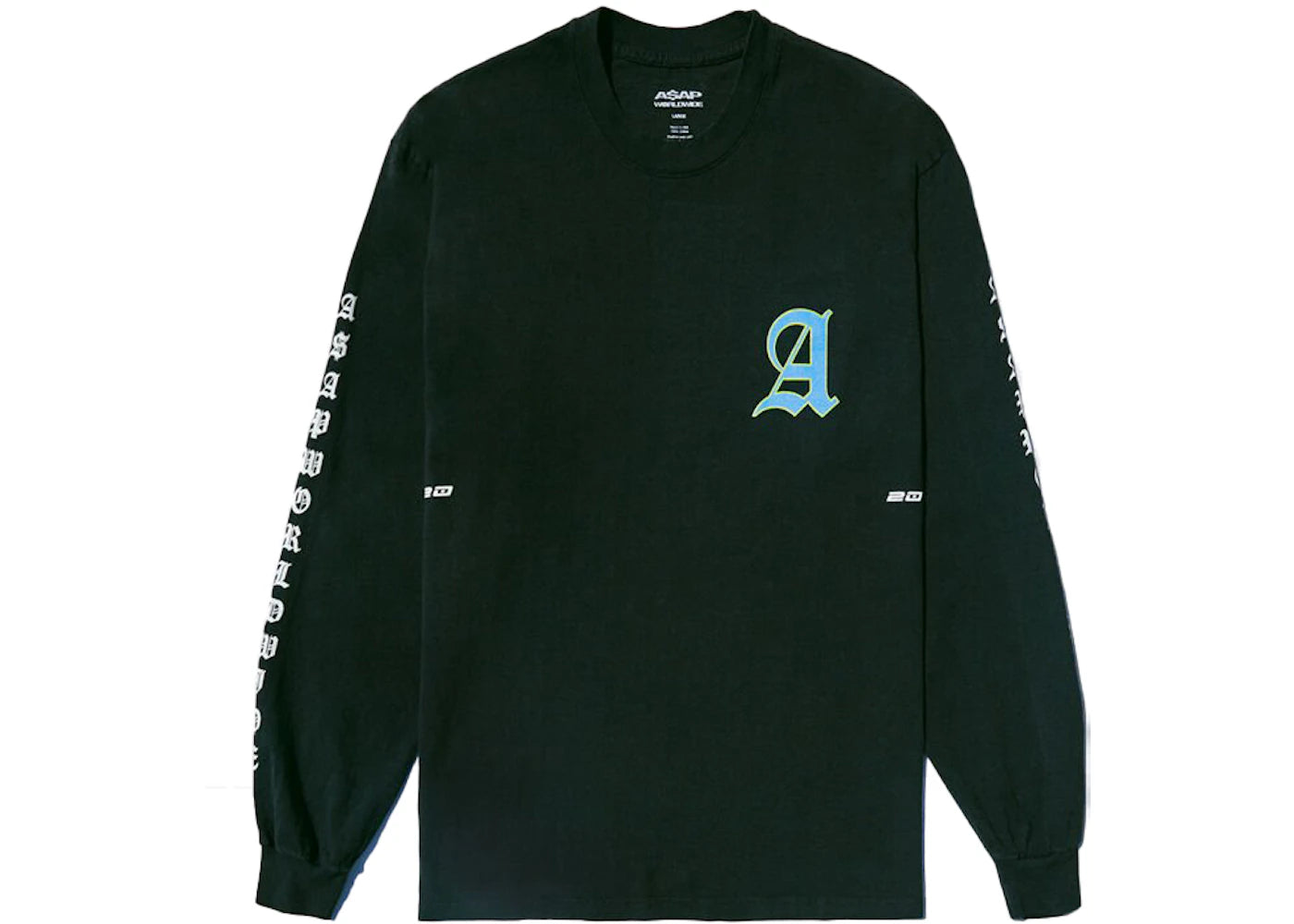 A$AP Worldwide Capital A Longsleeve Black