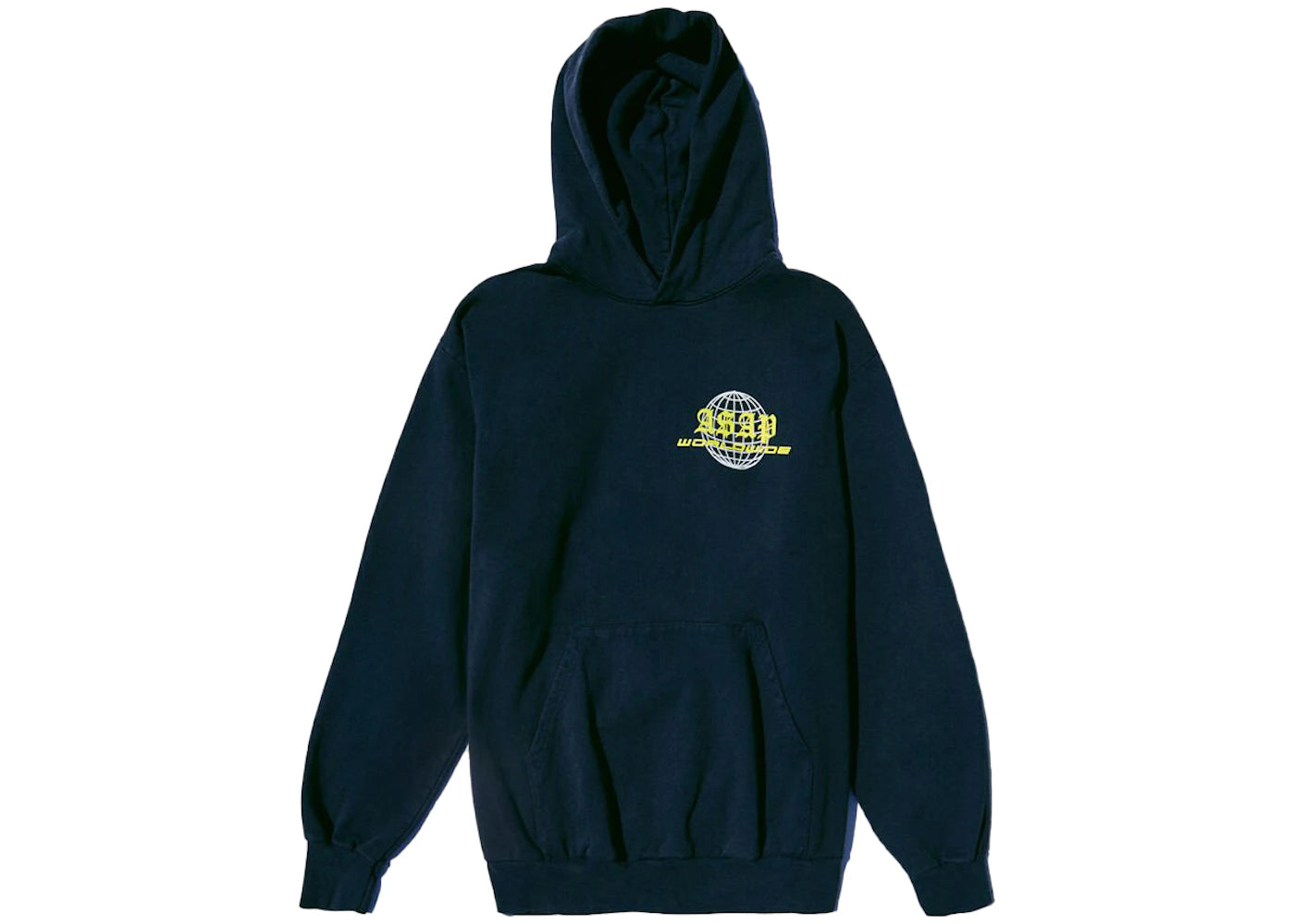 A$AP Worldwide Globe Hoodie Black
