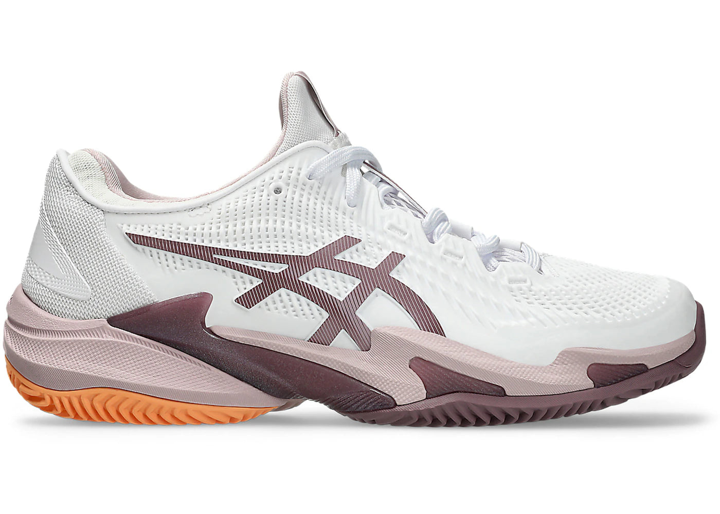 ASICS Court FF 3 Clay White Watershed Rose (Women's)