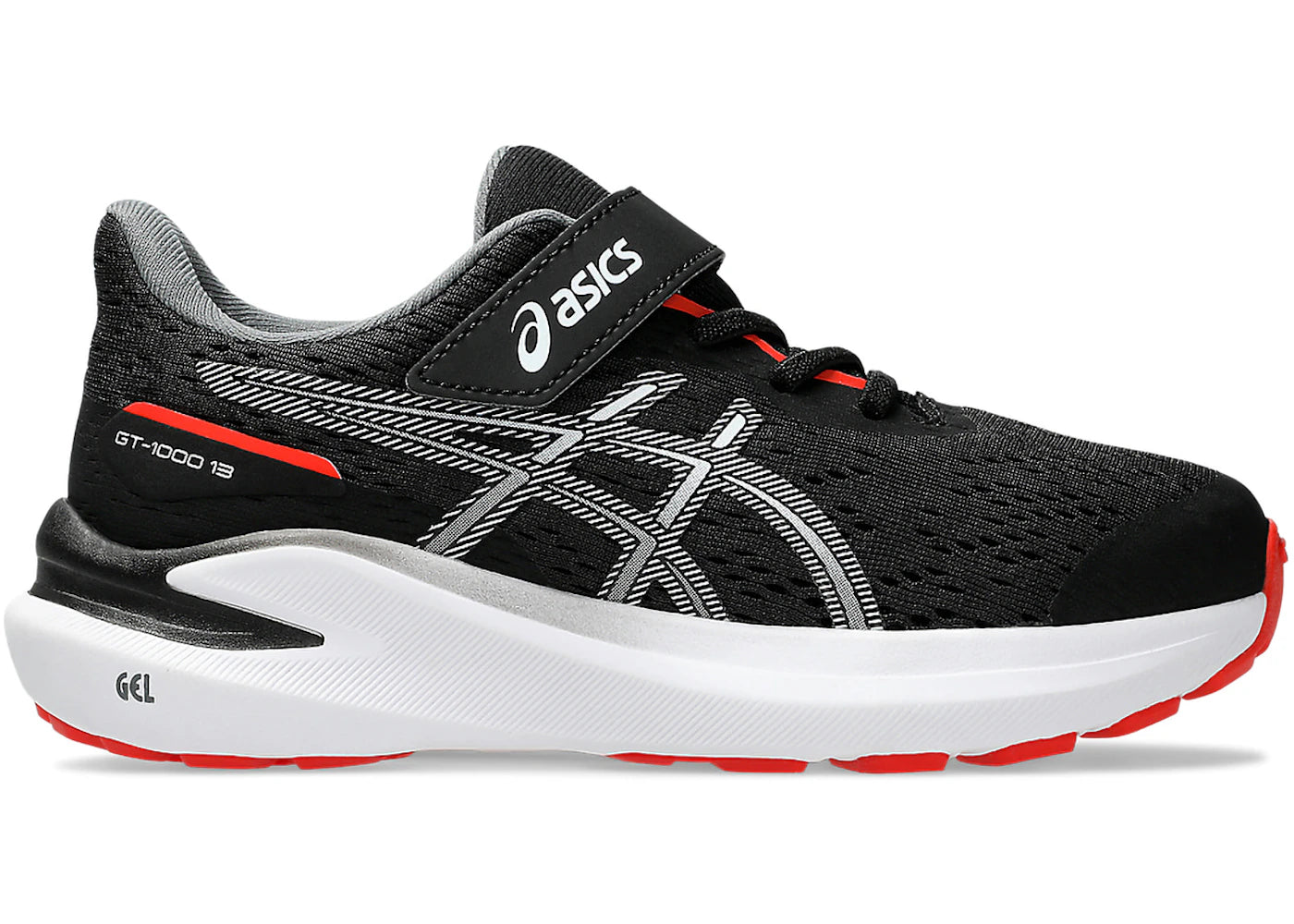 ASICS GT-1000 13 Black Fiery Red (PS)
