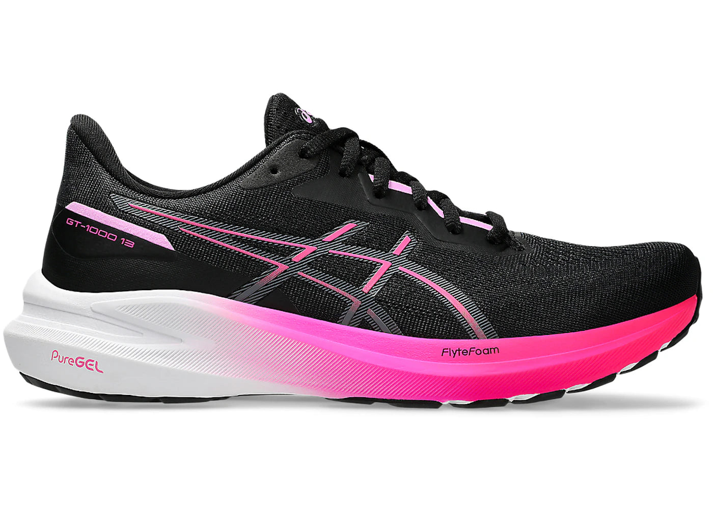 ASICS GT-1000 13 Black Pink Glo (Women's)