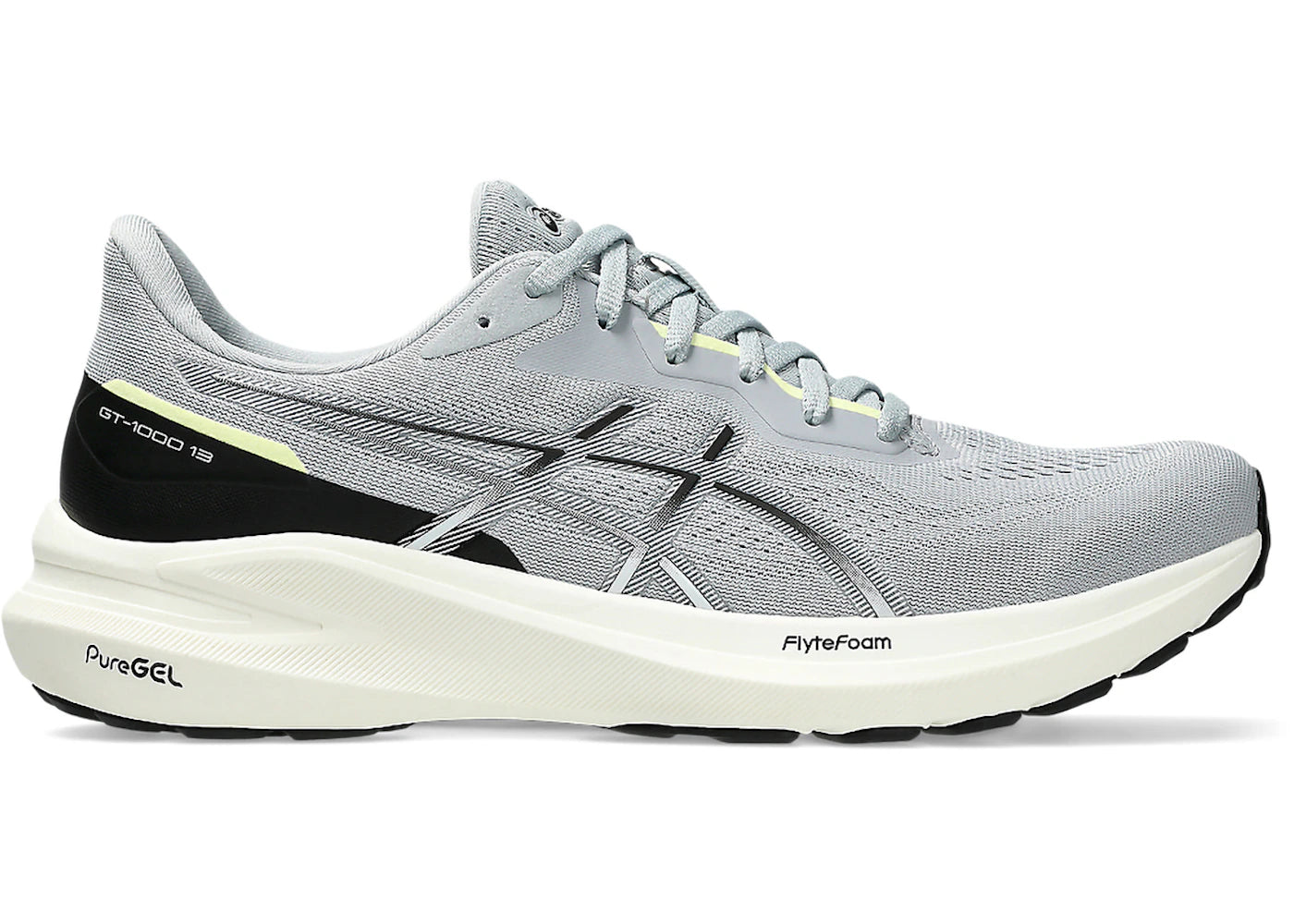 ASICS GT-1000 13 Piedmont Grey Black