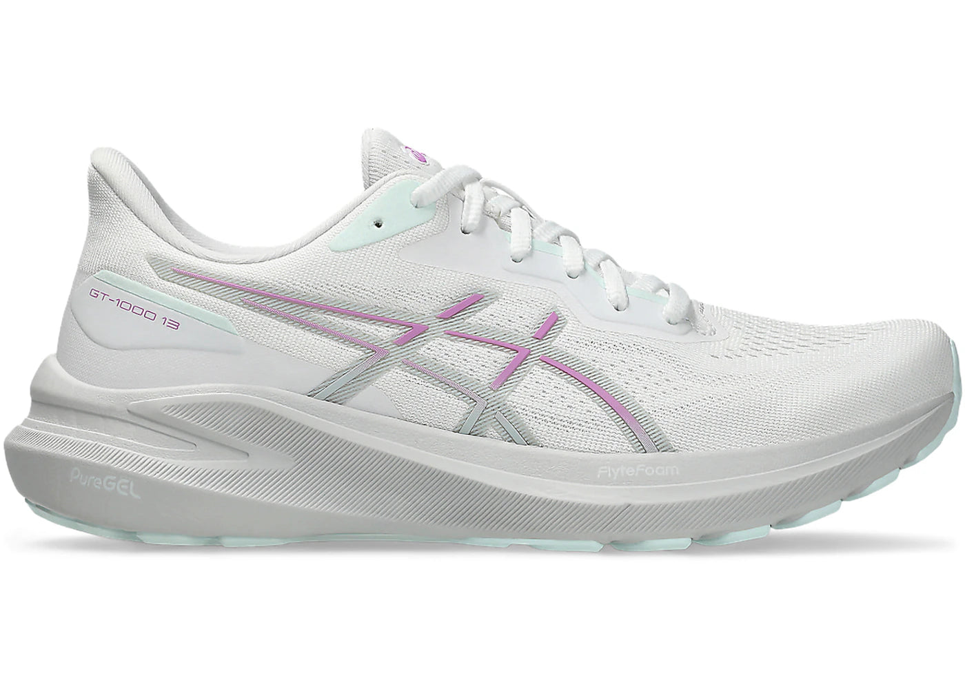 ASICS GT-1000 13 White Lavender Glow (Women's)