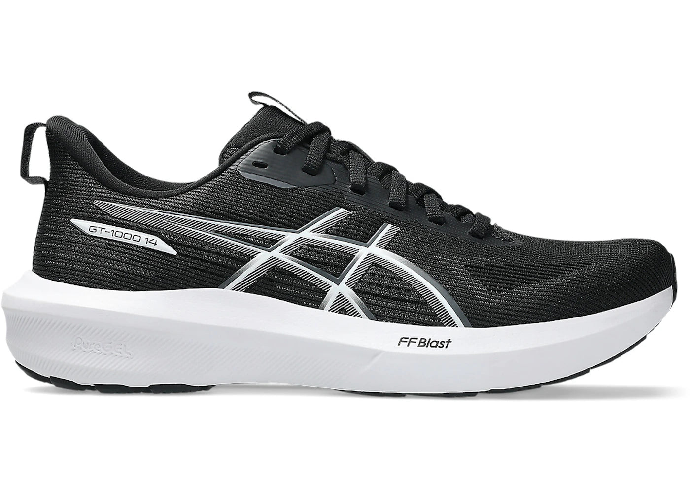 ASICS GT-1000 14 Black White (Women's)