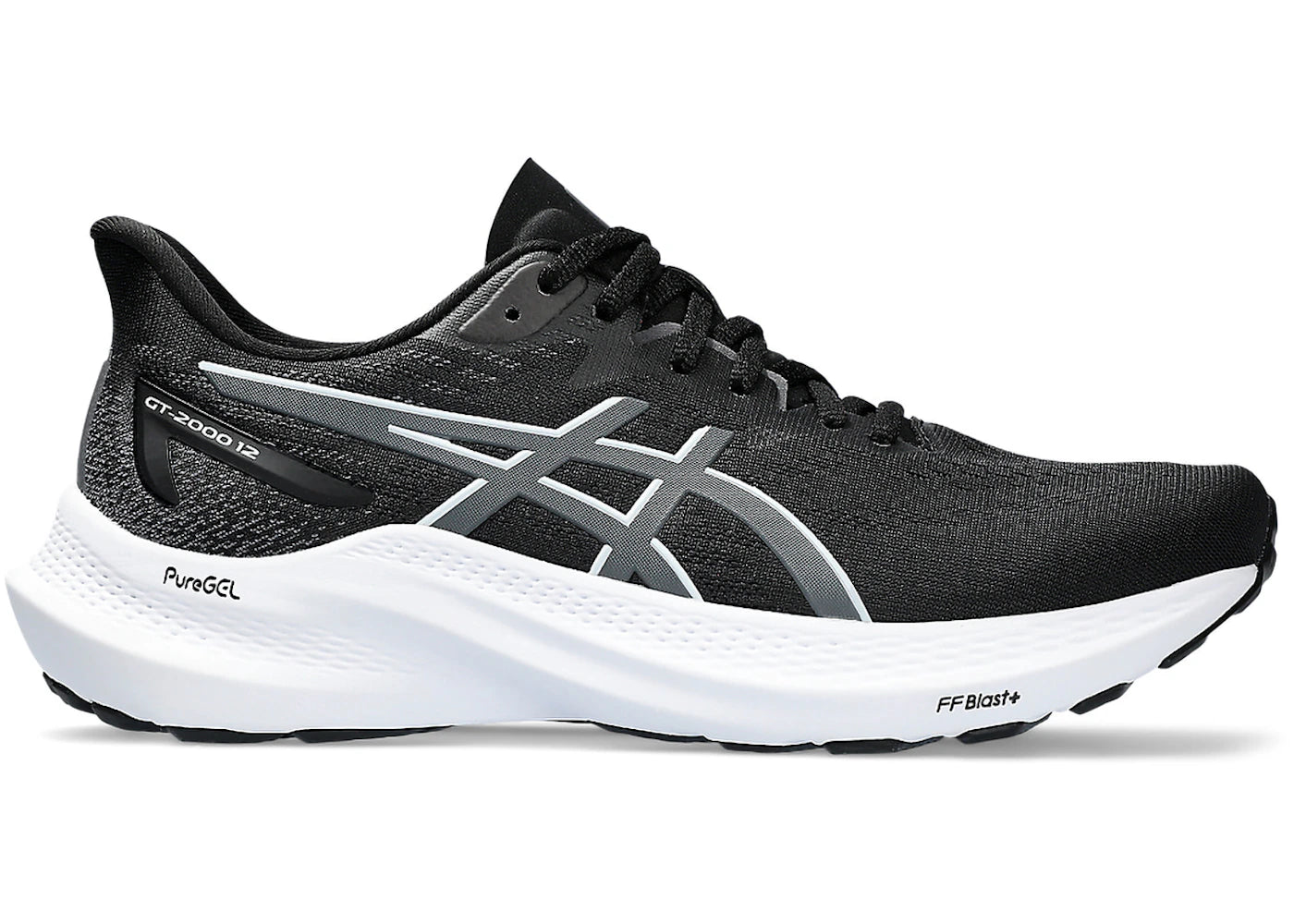 ASICS GT-2000 12 Narrow Black Carrier Grey (Women's)