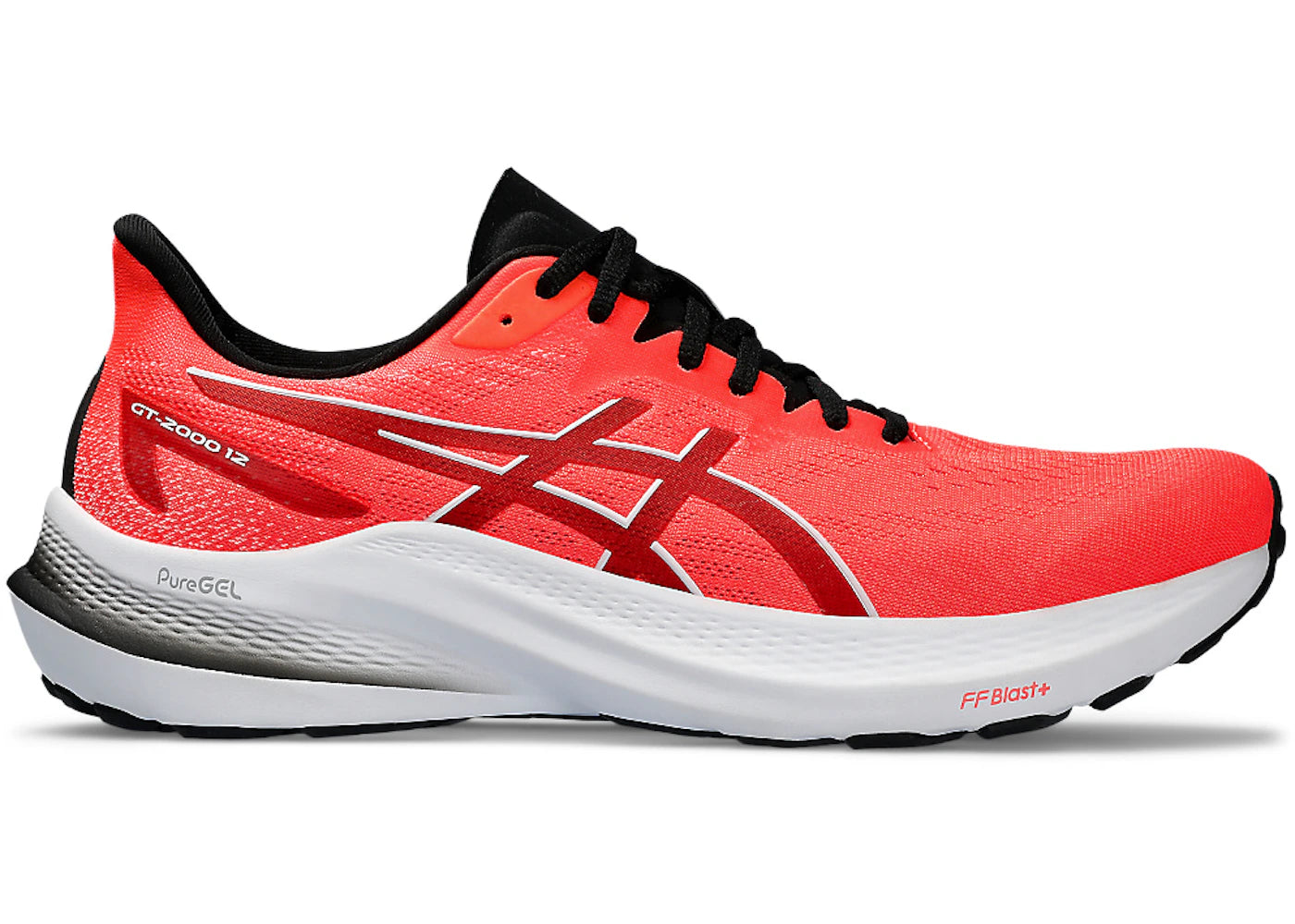 ASICS GT-2000 12 Sunrise Red White