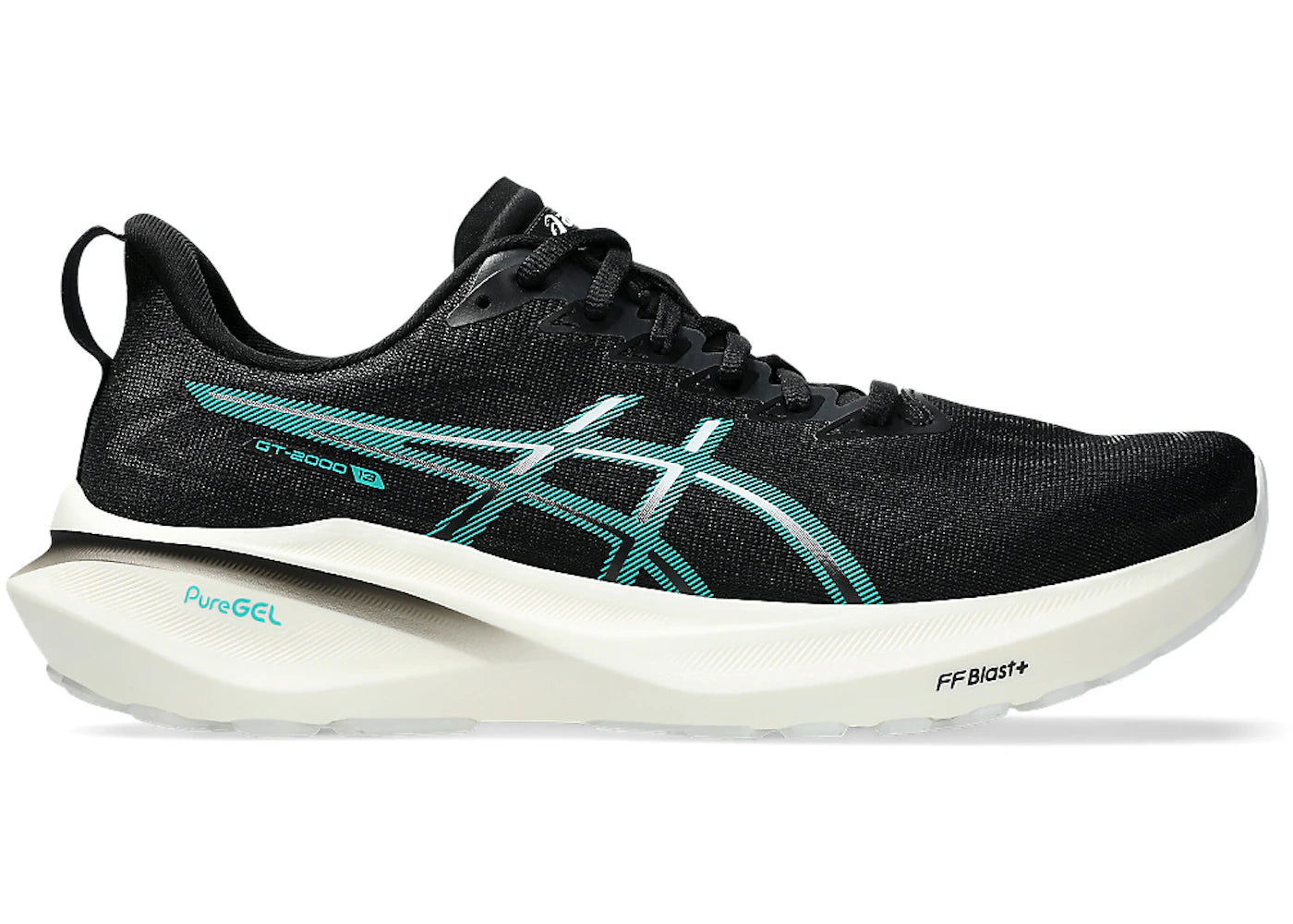 ASICS GT-2000 13 Black Wave Teal