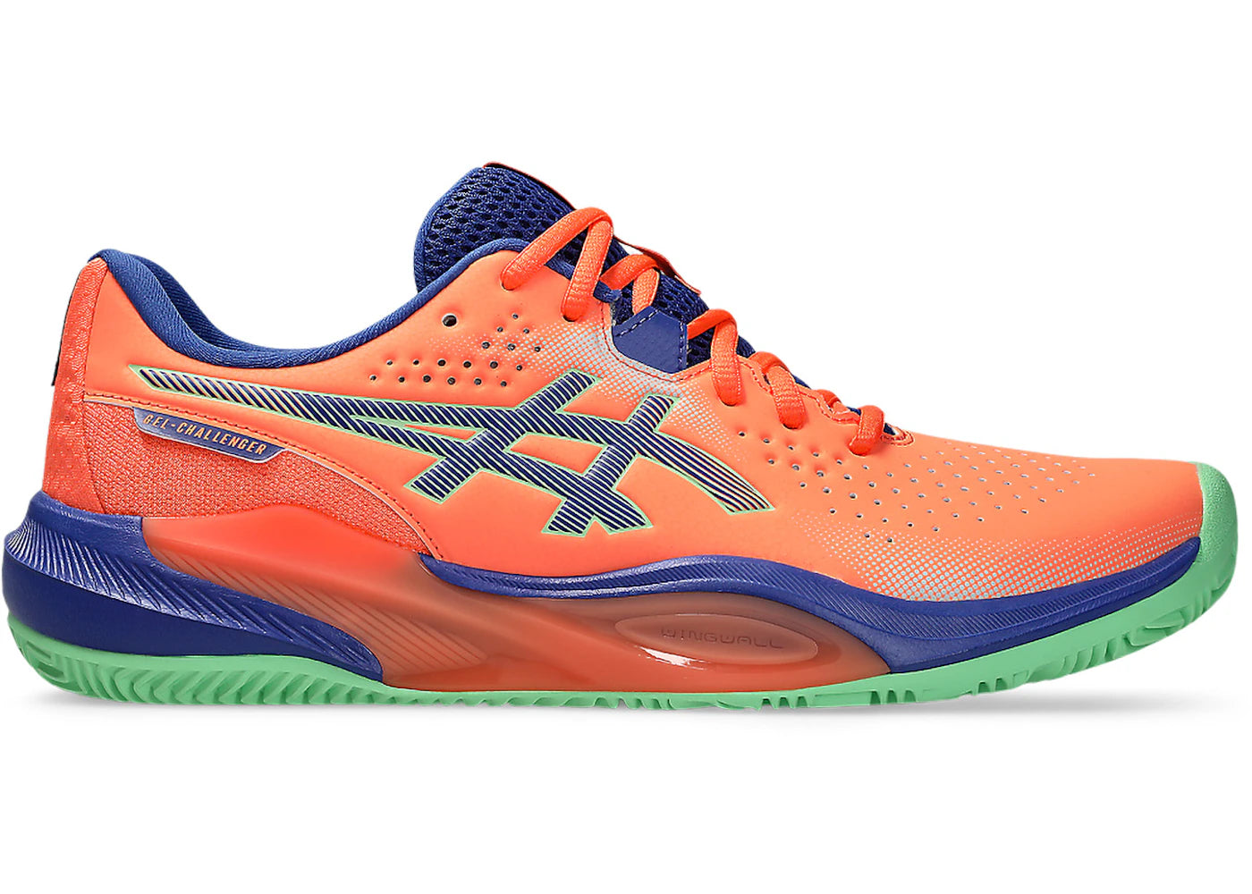 ASICS Gel-Challenger 15 Padel Vivid Coral Dark Cobalt
