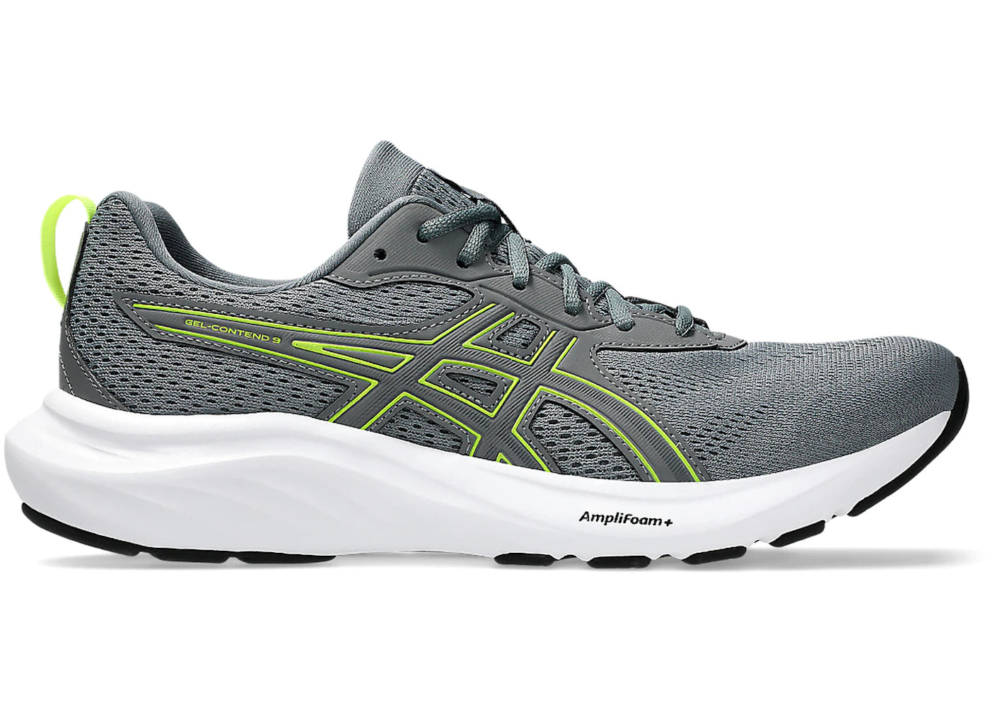 ASICS Gel-Contend 9 Steel Grey Safety Yellow