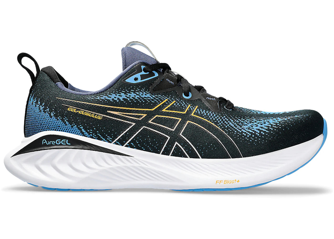 ASICS Gel-Cumulus 25 Black Fellow Yellow