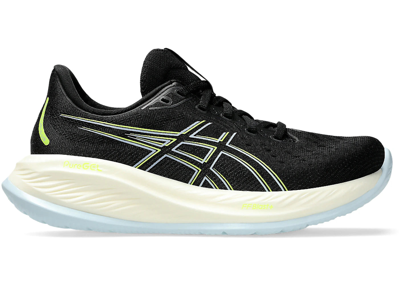 ASICS Gel-Cumulus 26 Black Safety Yellow (Women's)