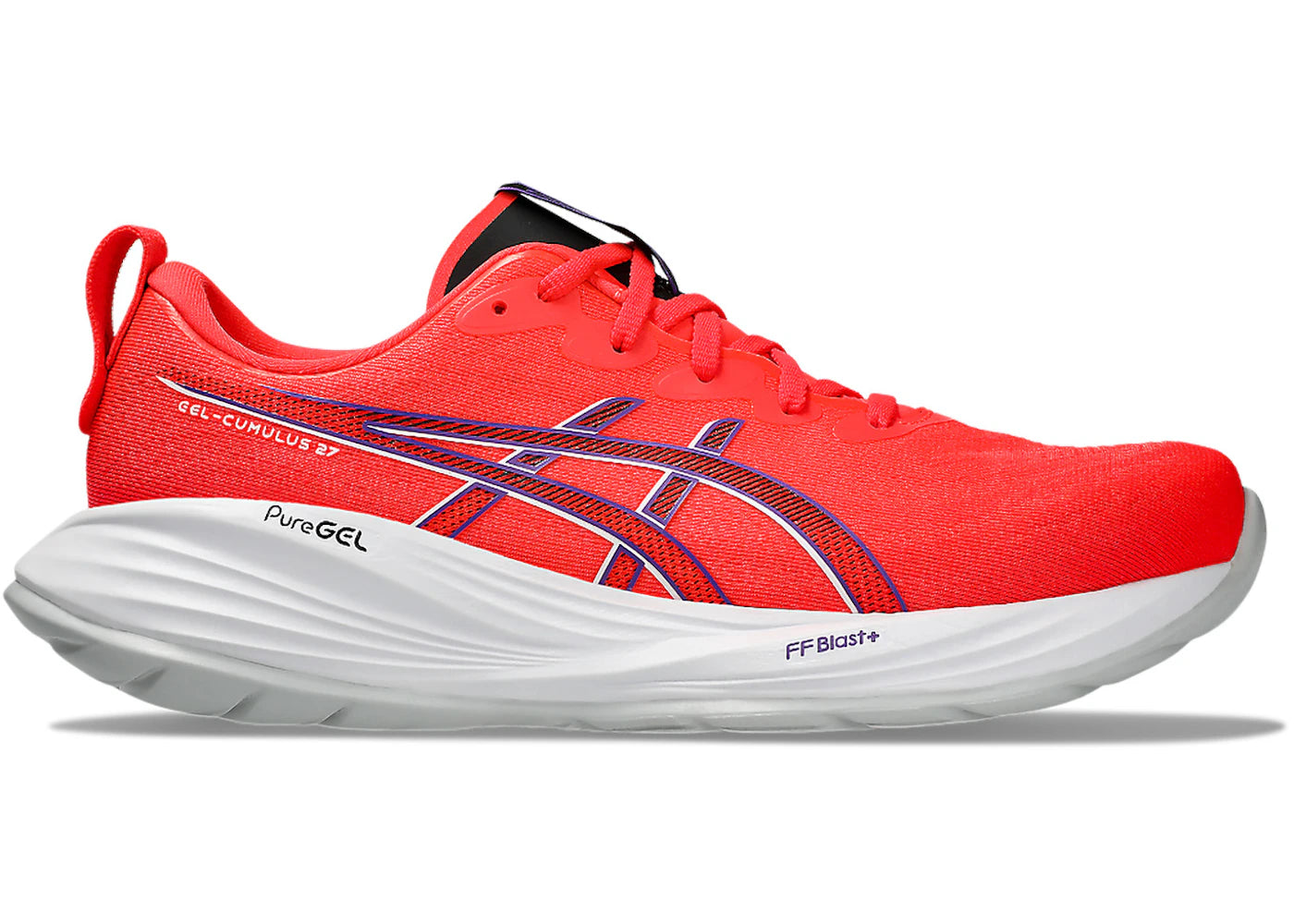 ASICS Gel-Cumulus 27 Flash Red White