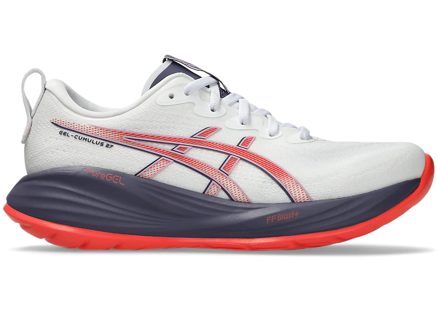 ASICS Gel-Cumulus 27 White Greyish Purple (Women's)