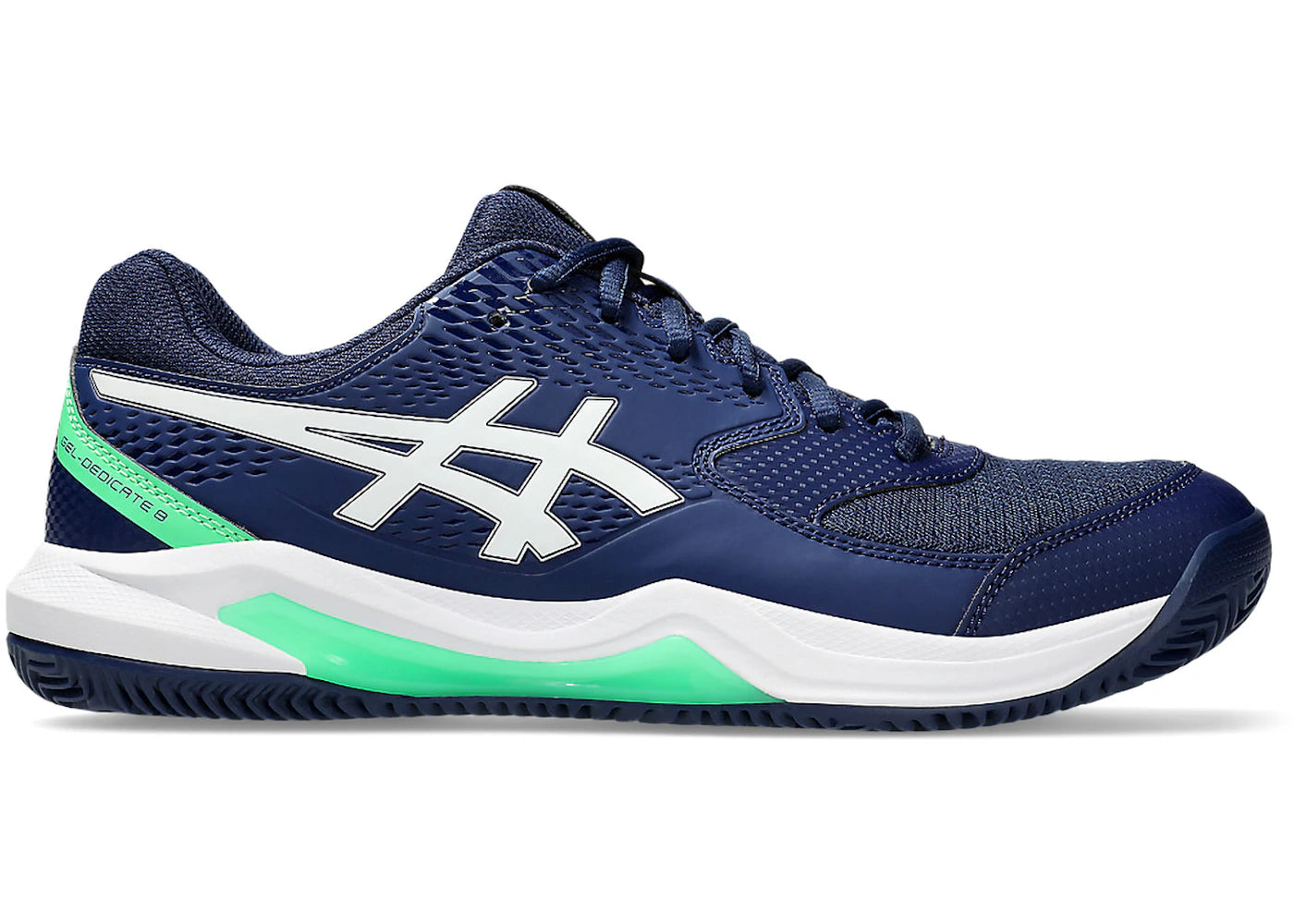 ASICS Gel-Dedicate 8 Clay Blue Expanse White