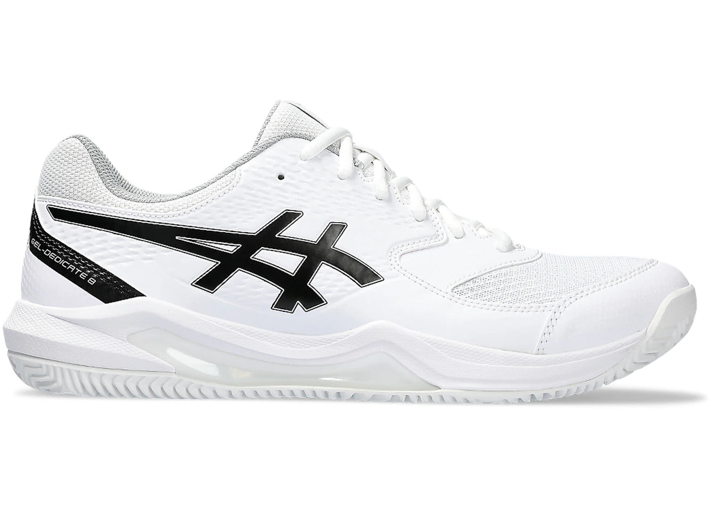 ASICS Gel-Dedicate 8 Clay White Black