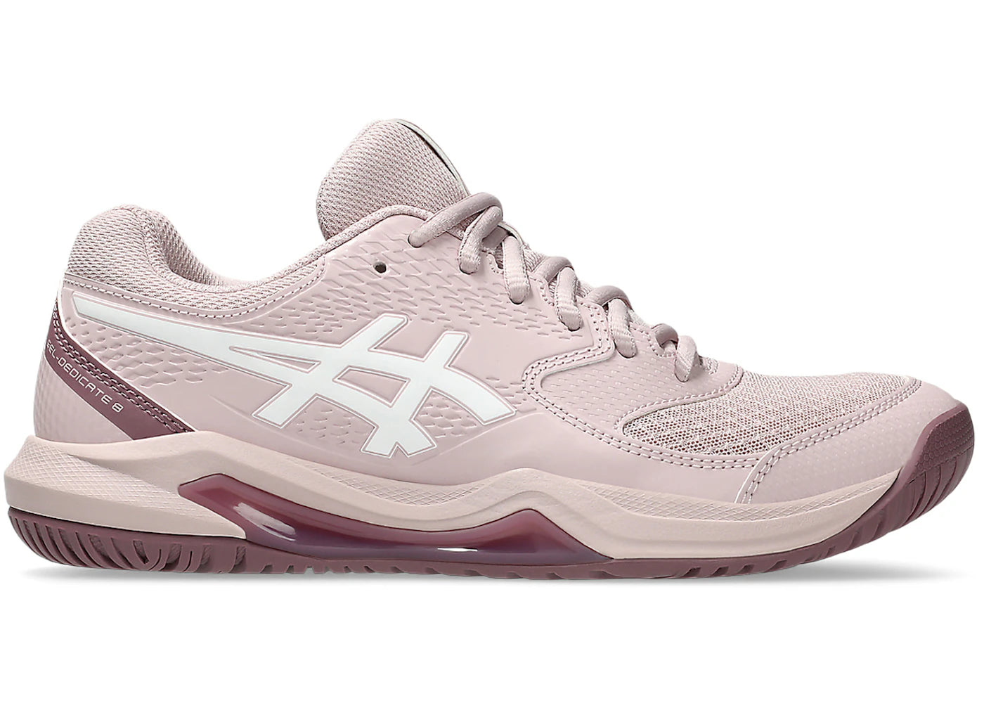 ASICS Gel-Dedicate 8 Watershed Rose White (Women's)