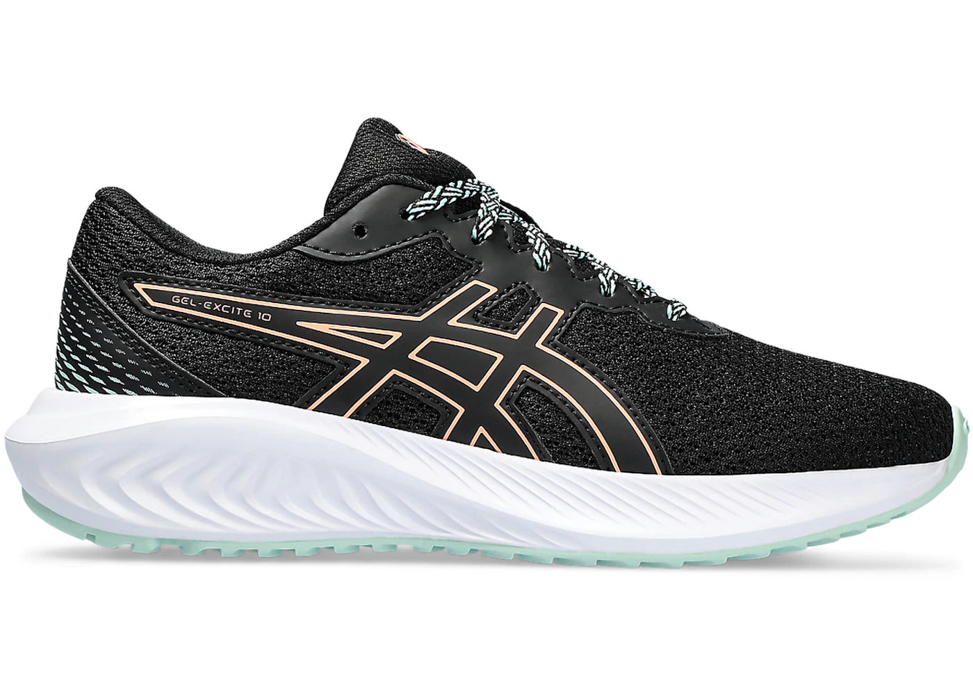 ASICS Gel-Excite 10 Black Bright Sunstone (GS)