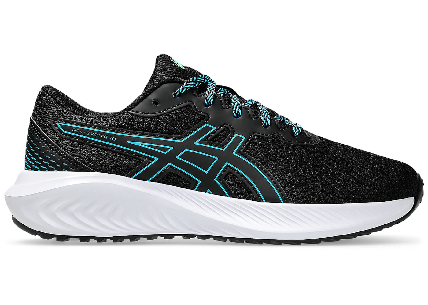 ASICS Gel-Excite 10 Black Digital Aqua (GS)