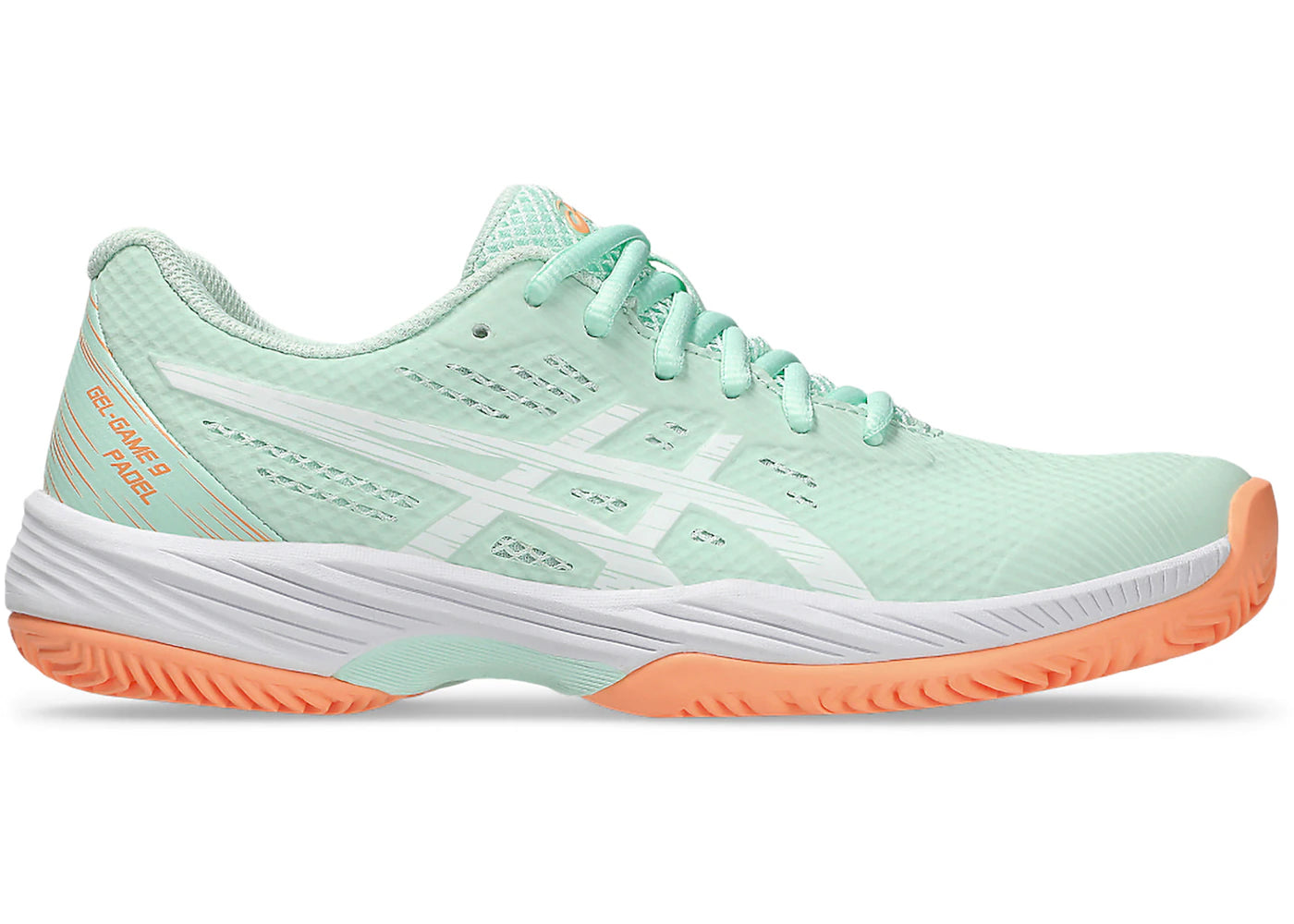 ASICS Gel-Game 9 Padel Mint Tint White (Women's)