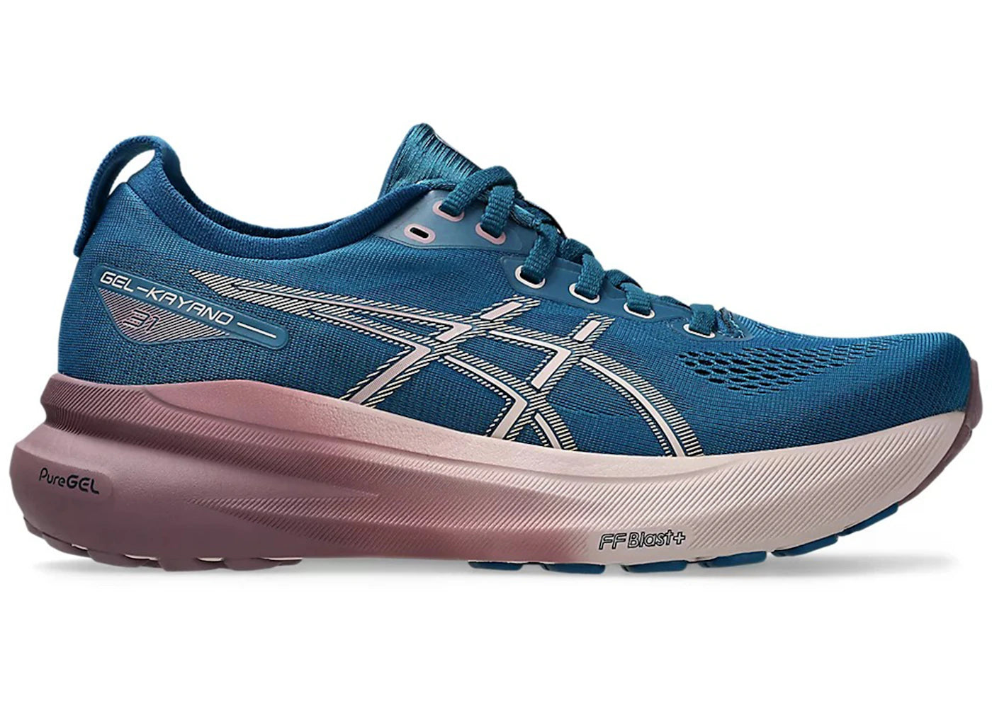 ASICS Gel-Kayano 31 Rich Navy Watershed Rose (Women's)