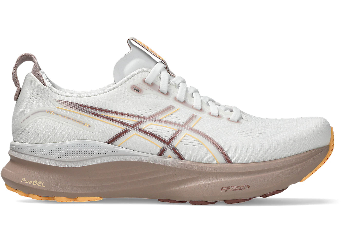 ASICS Gel-Kayano 32 White Orange Glow (Women's)