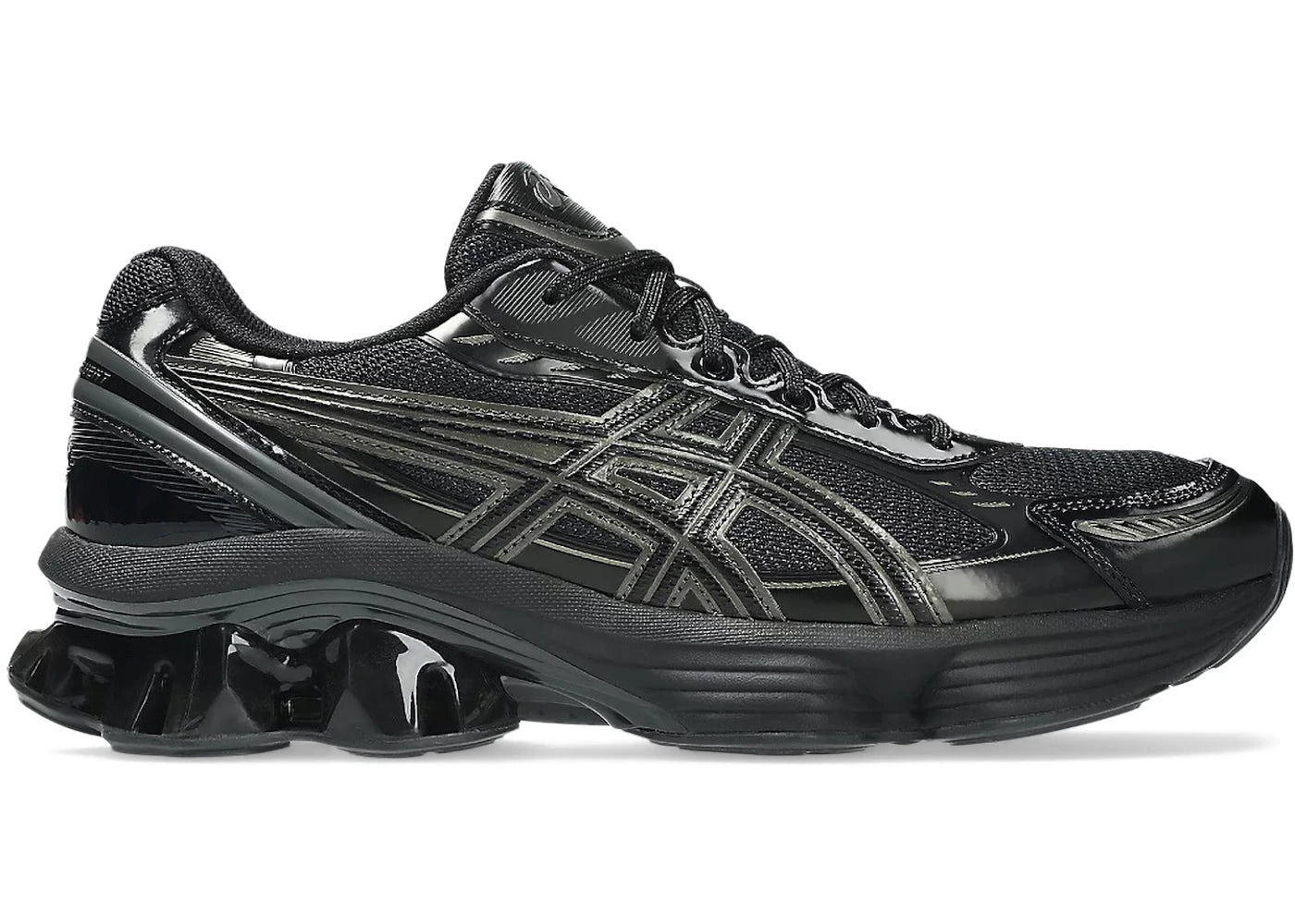 ASICS Gel-Kinetic Fluent Black Graphite Grey