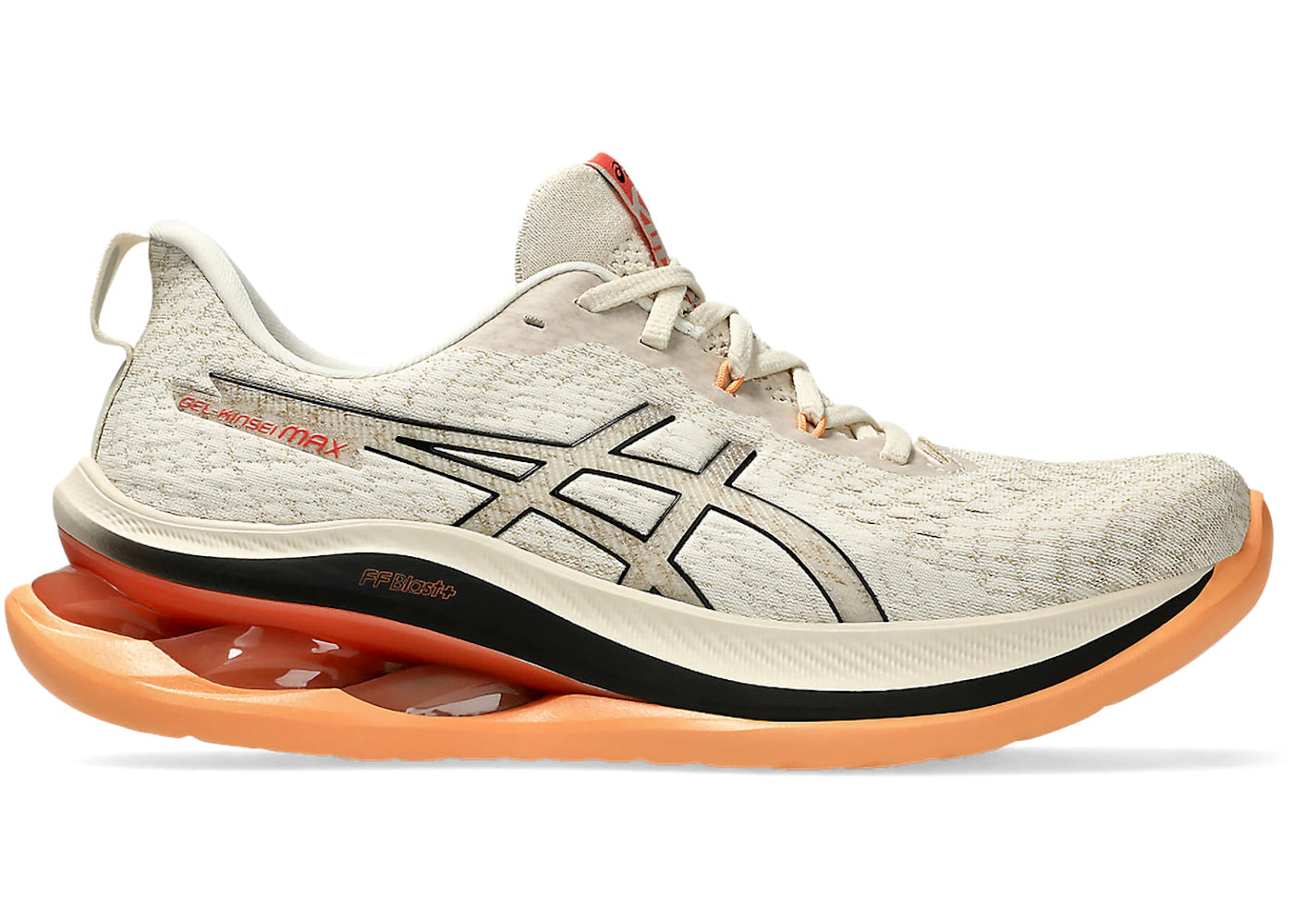ASICS Gel-Kinsei Max Oatmeal Black
