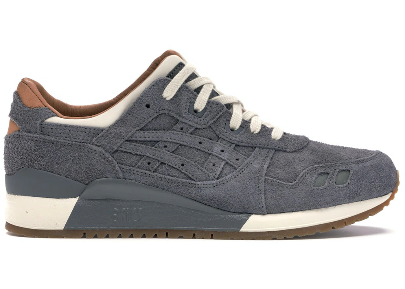 ASICS Gel-Lyte III Packer Shoes x J. Crew Charcoal Suede